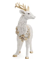 Fitz And Floyd Holiday Bonita Standing Deer Figurine