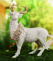 Fitz And Floyd Holiday Bonita Standing Deer Figurine