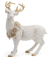 Fitz And Floyd Holiday Bonita Standing Deer Figurine