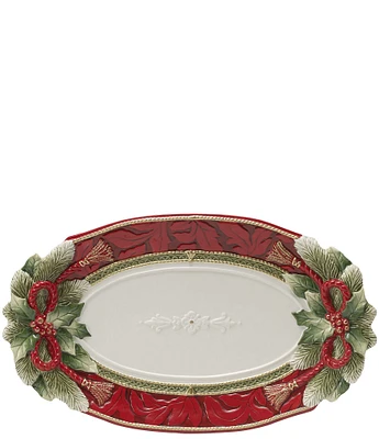 Fitz and Floyd Holiday Home Large Platter