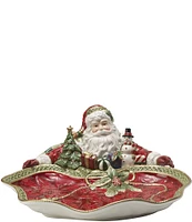 Fitz and Floyd Holiday Home Santa Server