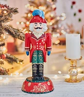 Fitz and Floyd Holiday Nutcracker Albert Red Figurine