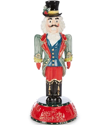 Fitz and Floyd Holiday Nutcracker Winsor Green Figurine