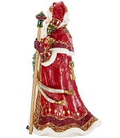 Fitz and Floyd Noel Holiday Grand Santa Figurine