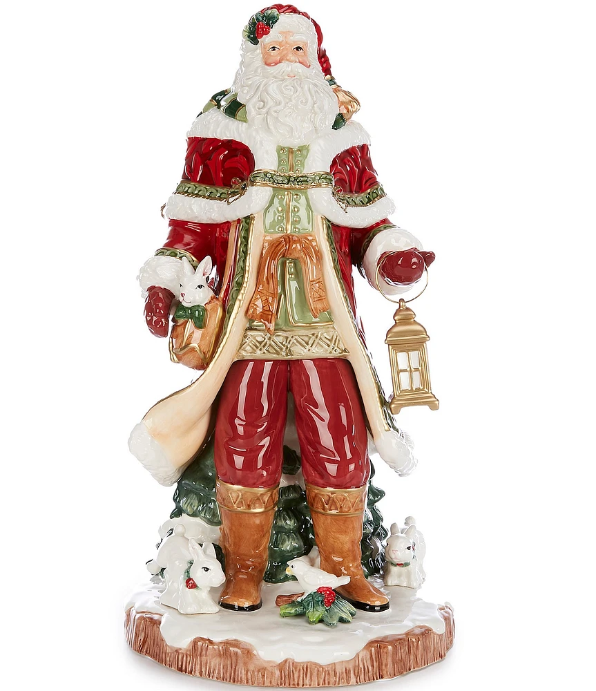 Fitz and Floyd Telluride Grand Red Santa Figurine