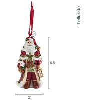 Fitz and Floyd Telluride Santa Bell 2024 Ornament