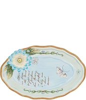 Fitz and Floyd Toulouse Appetizer Platters, Set of 4