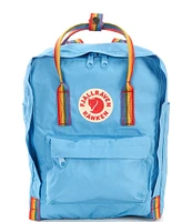 Fjallraven Patch Logo Kanken Rainbow Handle Backpack