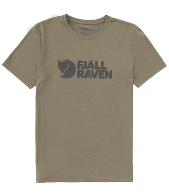 Fjallraven Logo Recycled Organic Cotton Short Sleeve T-Shirt