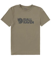 Fjallraven Logo Recycled Organic Cotton Short Sleeve T-Shirt