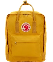 Fjallraven Patch Logo Kanken Water-Resistant Cotton Zipper Convertible Backpack