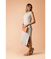 Flag and Anthem Addison Sleeveless Tank Midi Sweater Dress