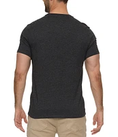 Flag and Anthem Americana Bull Skull Short Sleeve T-Shirt