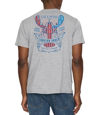 Flag & Anthem Americana Lobster Shack Short Sleeve UPF Performance T-Shirt