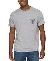 Flag & Anthem Americana Lobster Shack Short Sleeve UPF Performance T-Shirt