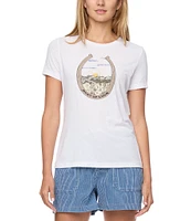 Flag and Anthem Best Of Luck Short Sleeve Graphic T-Shirt