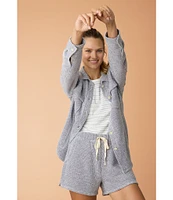 Flag and Anthem Burleigh High Rise Knit/Terry Shorts