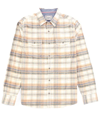 Flag and Anthem Campbell Long Sleeve Plaid Shirt