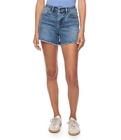 Flag and Anthem Claire Cutoff 2.5#double; Denim Shorts