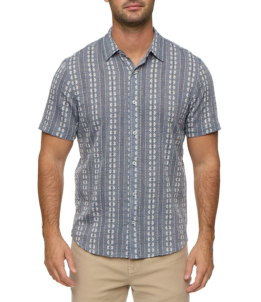 Flag and Anthem Crawford Printed Woven Shirt