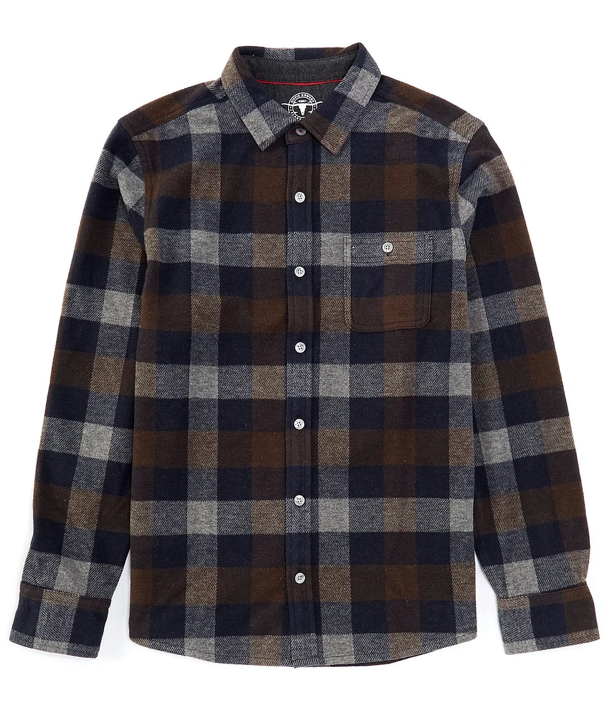 Flag and Anthem Gilmer Long Sleeve Plaid Flannel Shirt