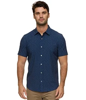 Flag and Anthem Howes MadeFlex UPF Performance Flag Print Short Sleeve Shirt