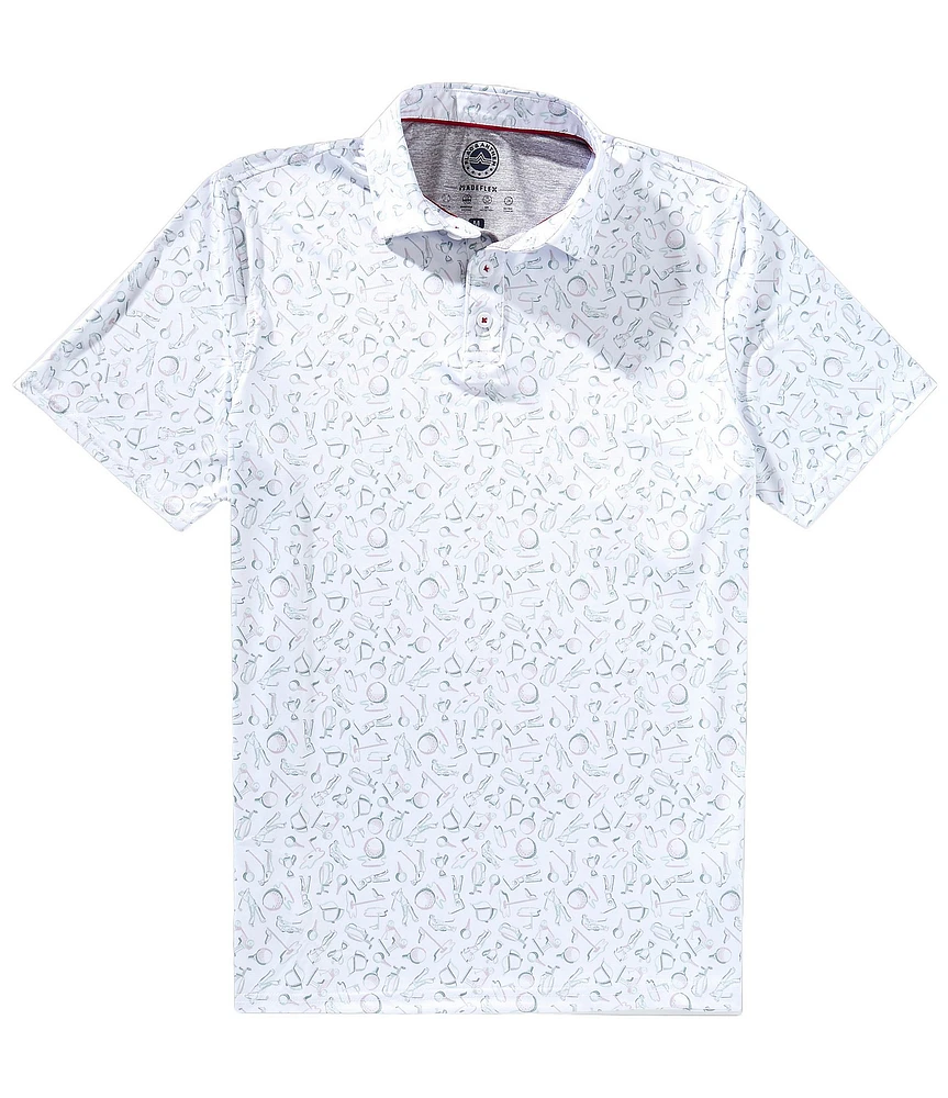 Flag and Anthem Linton Golf Scene Polo Shirt