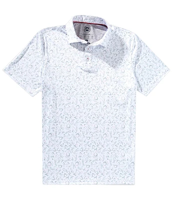 Flag and Anthem Linton Golf Scene Polo Shirt