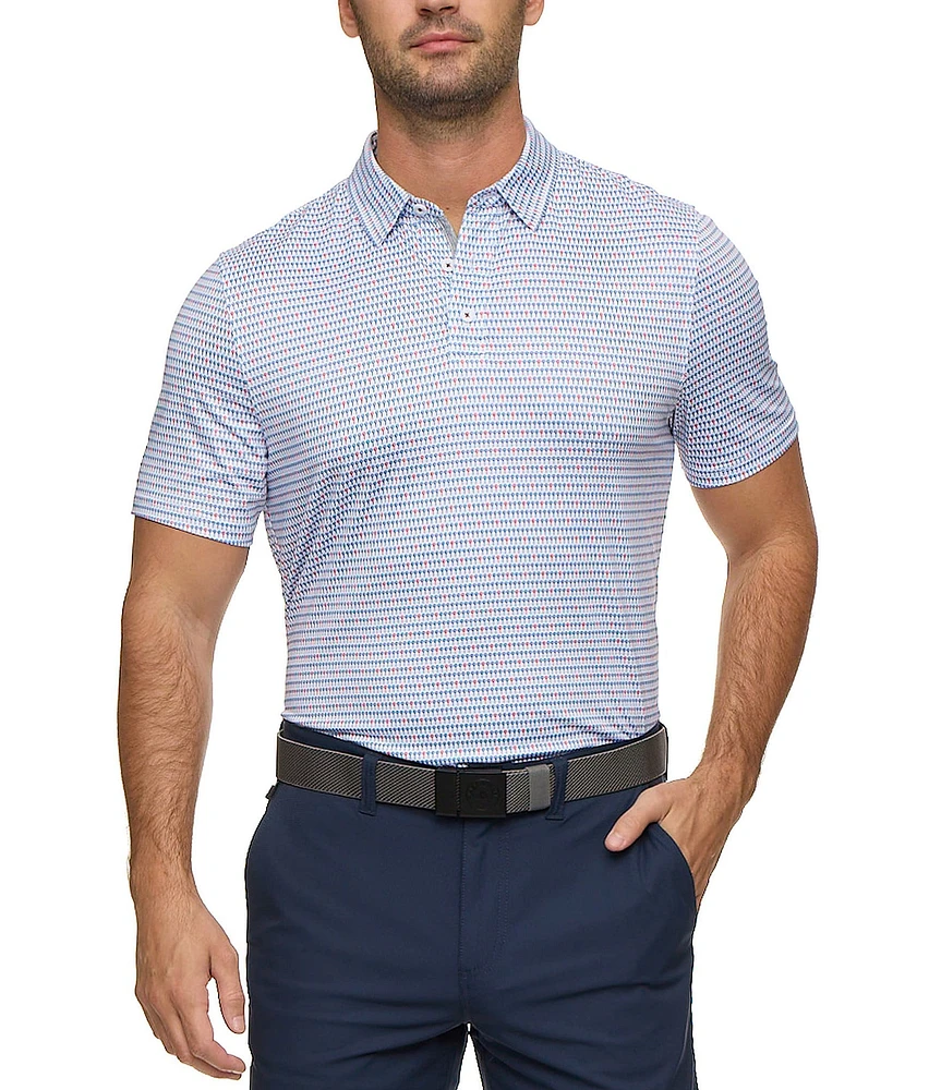 Flag and Anthem Pasco MadeFlex Performance Short Sleeve Golf Polo Shirt