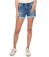 Flag and Anthem Shelby Cuffed Denim Shorts