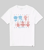 Flag and Anthem Short Sleeve Americana Guitar T-Shirt