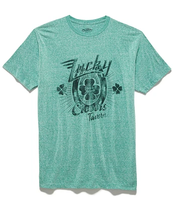 Flag and Anthem Short Sleeve Lucky Clovers T-Shirt