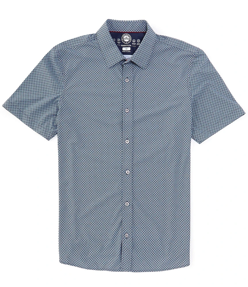 Flag and Anthem Short Sleeve MadeFlex Journey Woven Shirt