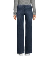 Flag and Anthem Sonora Mid Rise Straight Leg Jeans