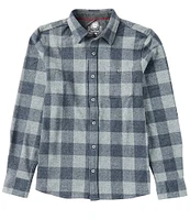 Flag and Anthem Thatch Madeflex Performance Hero Knit Long Sleeve Plaid Flannel Shirt