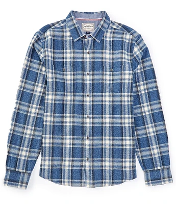 Flag and Anthem Waldron Long Sleeve Plaid Flannel Shirt