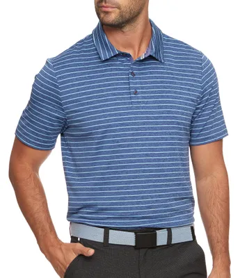 Flag and Anthem Wilmington MadeFlex Performance Short Sleeve Striped Polo Shirt