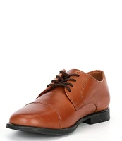 Flag LTD. Boys' Mathew Cap Toe Leather Oxford Dress Shoes (Youth)