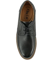 Flag LTD. Men's Caleb Oxford Plain Toe Lace-Up Dress Shoes