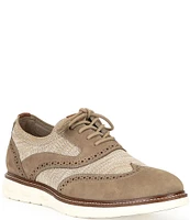 Flag LTD. Men's Colston Knit Wingtip Oxfords