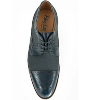 Flag LTD. Men's Harmon Linen Cap Toe Oxfords