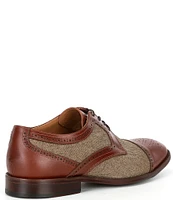 Flag LTD. Men's Harmon Linen Cap Toe Oxfords