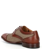 Flag LTD. Men's Harmon Linen Cap Toe Oxfords