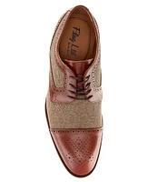 Flag LTD. Men's Harmon Linen Cap Toe Oxfords