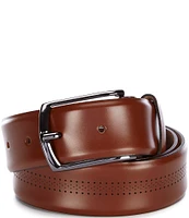 Flag LTD. Men's Noble Perforated Leather Belt