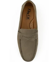 Flag LTD. Men's Nubuck Mario Penny Loafer Drivers