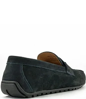 Flag LTD. Men's Nubuck Mario Penny Loafer Drivers