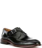 Flag LTD. Men's Randall Cap Toe Monk Strap Dress Shoes