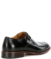 Flag LTD. Men's Randall Cap Toe Monk Strap Dress Shoes