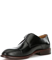 Flag LTD. Men's Randall Cap Toe Monk Strap Dress Shoes